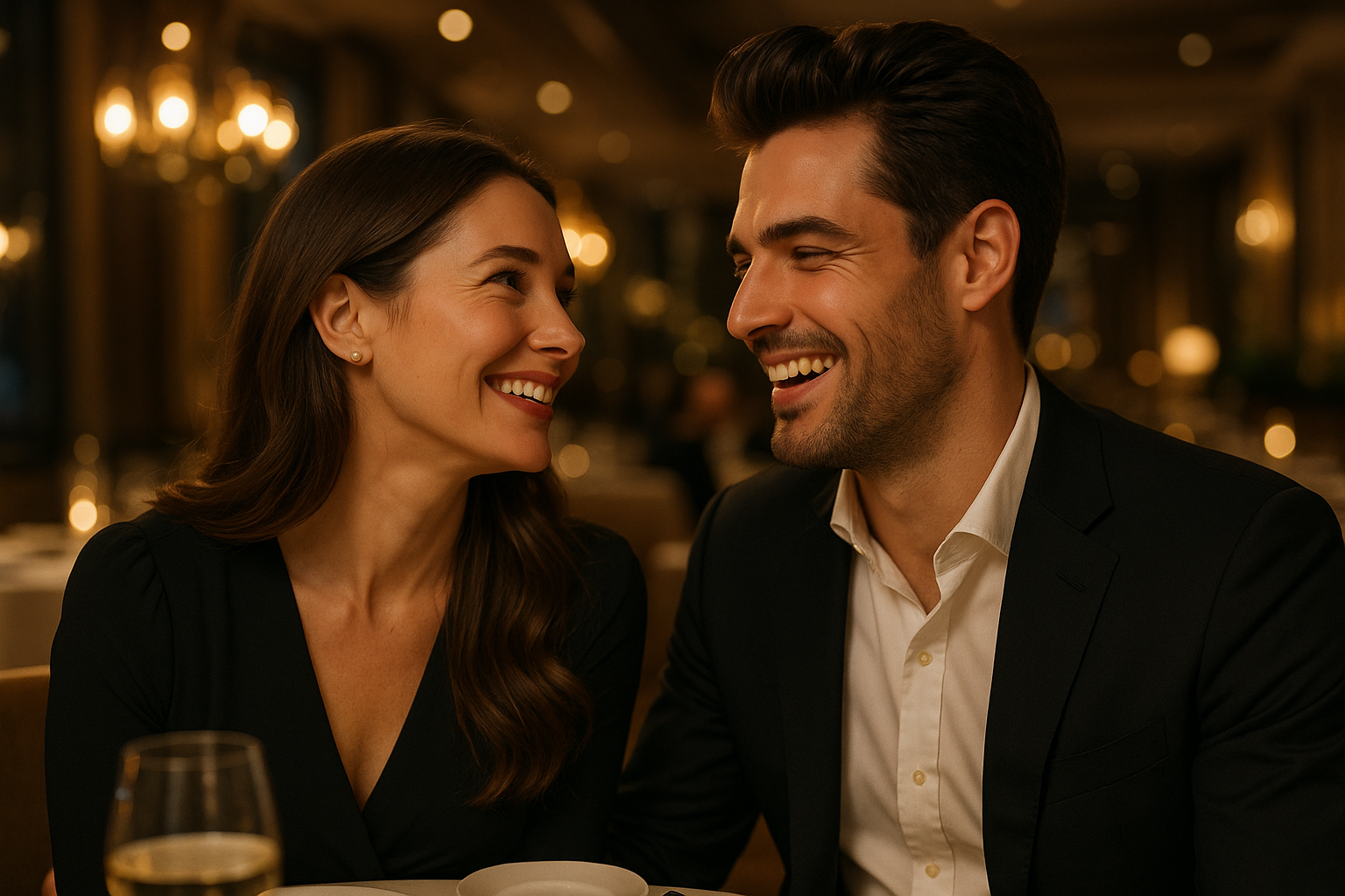Happy couple
